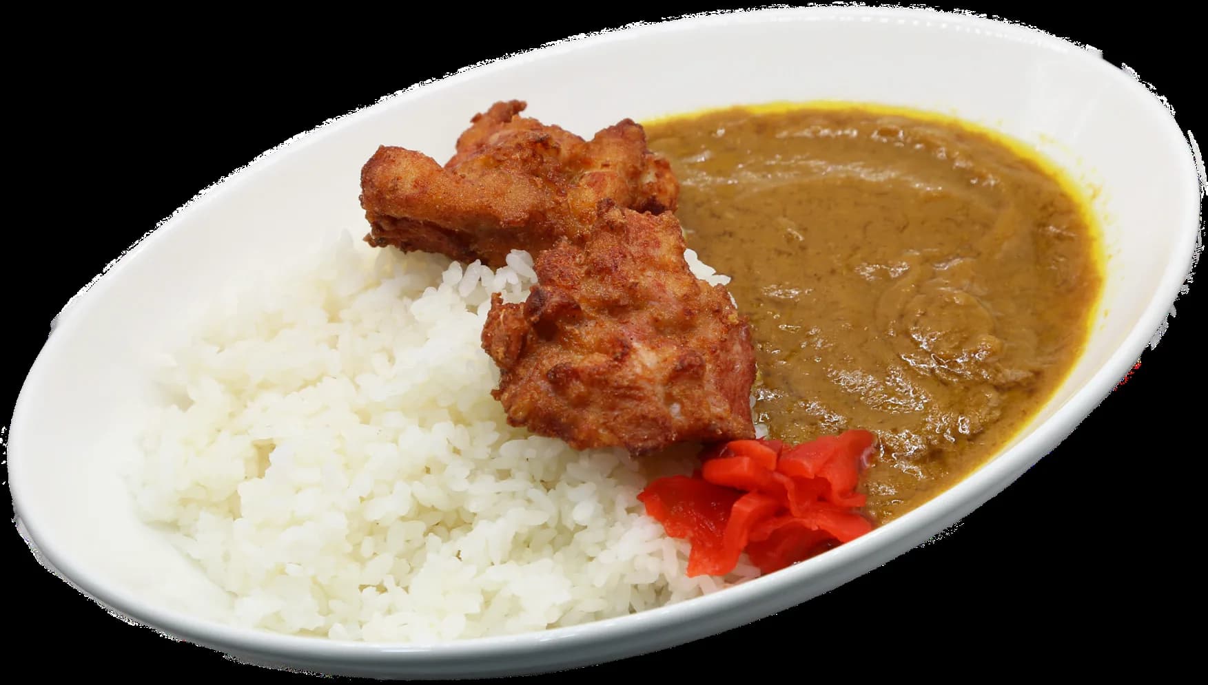 Fried Chicken Curry Rice